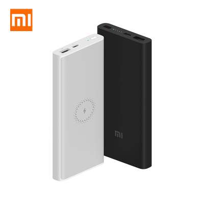 Xiaomi Wireless Powerbank 10000mAh Youth Type C Mi Powerbank 10000 Qi Fast Wireless Charger Portable Charging Poverbank